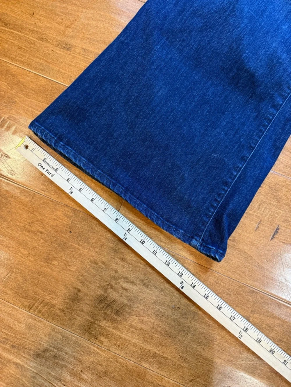 FRAME Le High Wide Leg Crop Jeans Dark Wash Size 30 - Picture 5 of 10